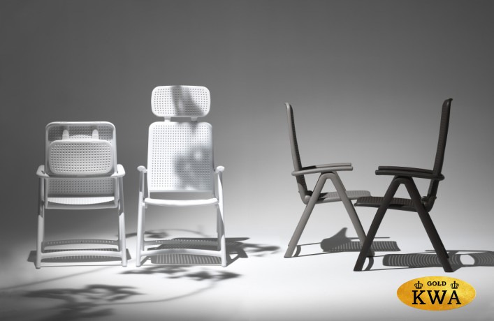 Кресло пластиковое складное