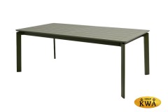 Обеденный стол из алюминия GONZO раздвижной 200/300 см олива  Joygarden