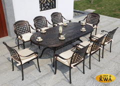 Металлическая мебель из литого алюминия Gera 8