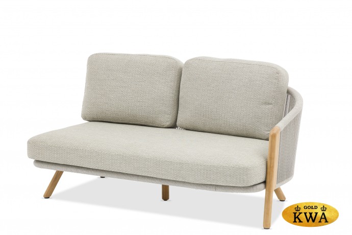 Avesta Комплект лаунж мебели серый, тик/алюминий/веревка