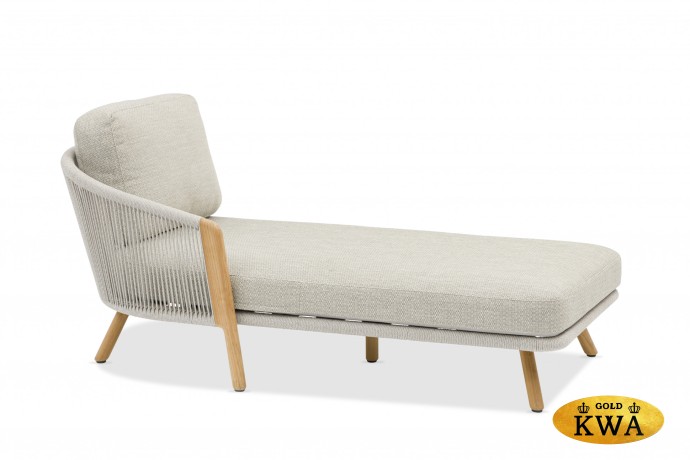 Avesta Комплект лаунж мебели серый, тик/алюминий/веревка