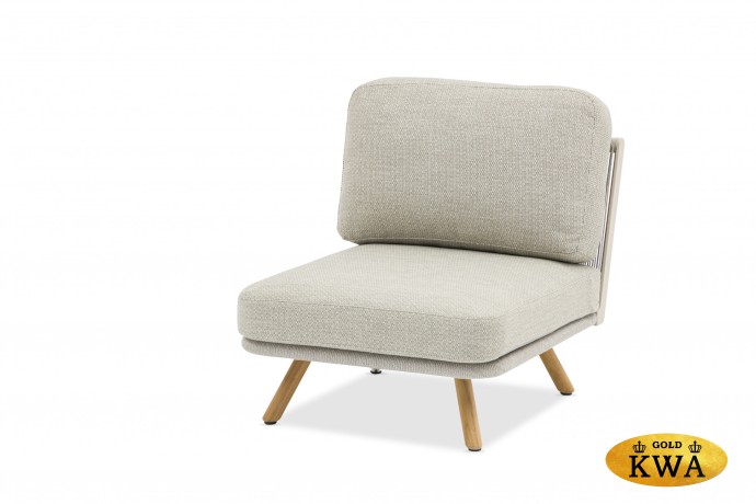 Avesta Комплект лаунж мебели серый, тик/алюминий/веревка