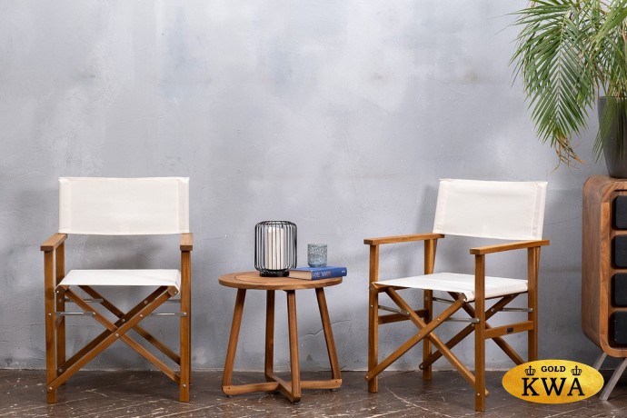 Стул из акации DIRECTOR бежевый  Joygarden