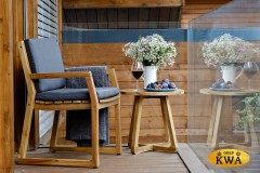 Стол садовый кофейный из акации ROUND  Joygarden