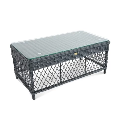 Стол ИМПЕРО Черный металлик