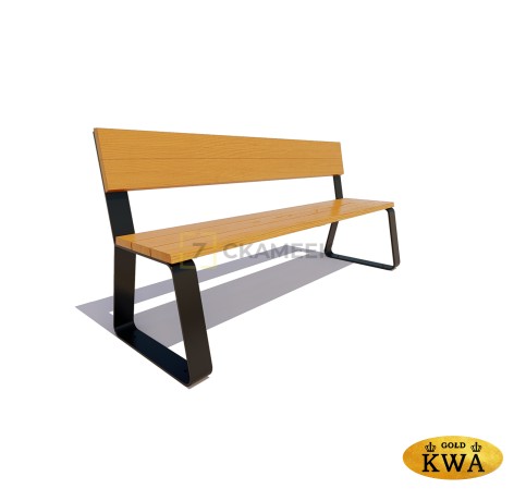 Скамейка «Кемерово» без подлокотников