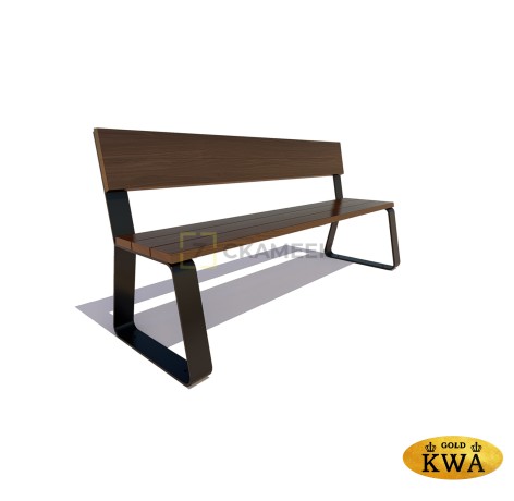 Скамейка «Кемерово» без подлокотников