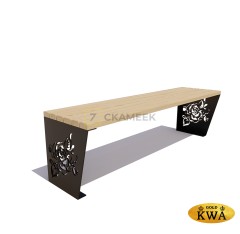 Банкетка «Роза» (1,5 ангарская сосна,40х60)