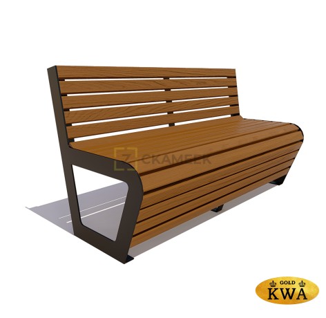 Скамейка «Клин» (ангарская сосна 2,0)