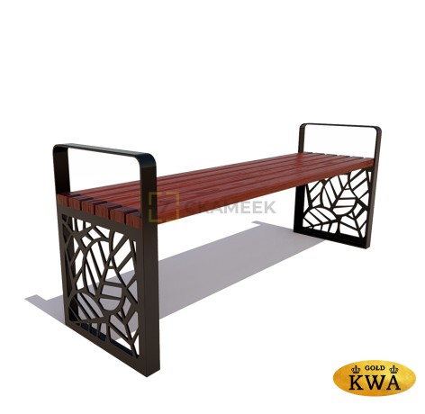 Садово-парковая скамейка «Севастополь» без спинки (ангарская сосна 1,5 м,30х60)