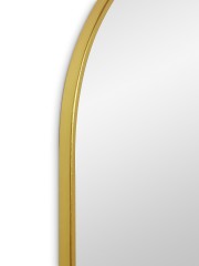 Arch M Gold Зеркало в тонкой раме Smal