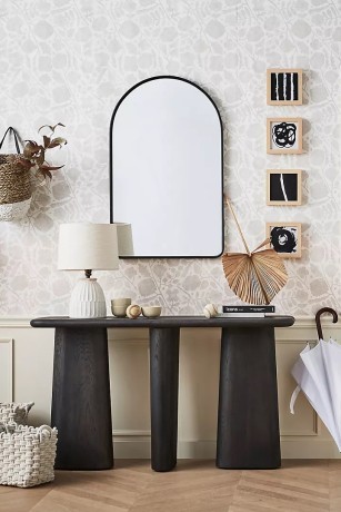 Arch M Gold Зеркало в тонкой раме Smal