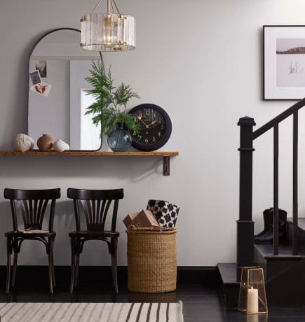 Arch M Gold Зеркало в тонкой раме Smal