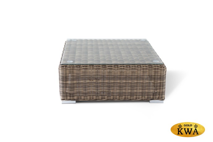 "Лунго" журнальный столик плетеный, цвет соломенный