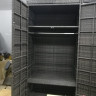 Шкаф садовый уличный плетеный 290х240