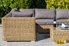 &quot;Лунго&quot; модуль диванный угловой с подушками, цвет коричневый (гиацинт)