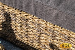 &quot;Лунго&quot; модуль диванный угловой с подушками, цвет коричневый (гиацинт)