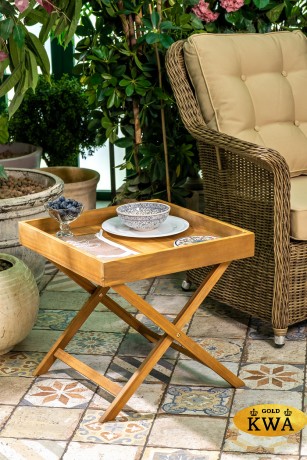 Стол поднос из акации FORMA  Joygarden