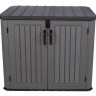 Ящик пластиковый WoodLook, 1380 л, серый