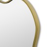 Fancy Oval Gold Зеркало в тонкой раме
