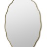 Fancy Oval Gold Зеркало в тонкой раме