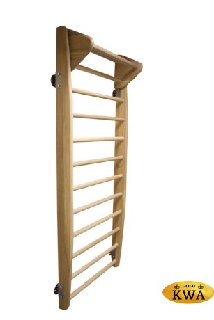 Из дуба с деревянным турником 235*100 см