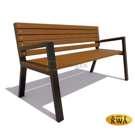 Садово-парковая скамейка «Гамбург» (0,6 ангарская сосна, 40х60)