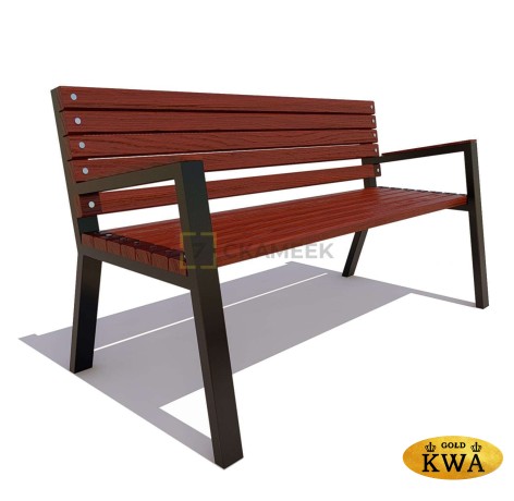 Садово-парковая скамейка «Гамбург» (0,6 ангарская сосна, 40х60)