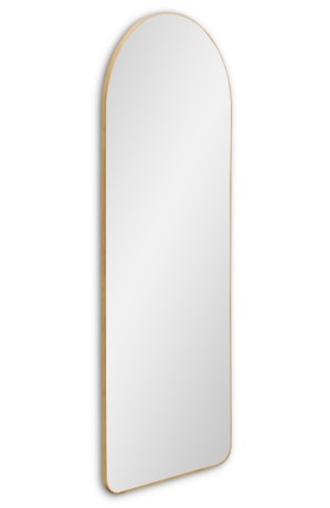 Arch XL Gold Зеркало в тонкой раме Smal