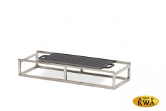 Orebro Стол каминный антрацит, алюминий