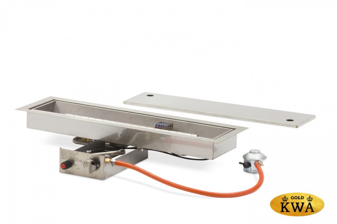 Orebro Стол каминный антрацит, алюминий