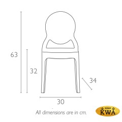 Стул прозрачный детский