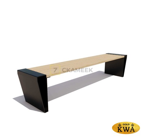 Скамейка уличная «Мегаполис» (лиственница 1,2)