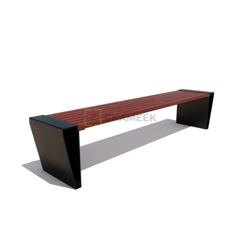 Скамейка уличная «Мегаполис» (лиственница 1,2)