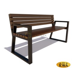 Скамейка уличная «Кёльн» (ангарская сосна 1,5,40х60)