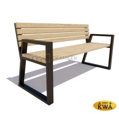 Скамейка уличная «Кёльн» (ангарская сосна 1,5,40х60)