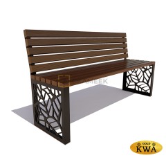 Скамейка «Севастополь» без подлокотников (1,2 лиственница,40х60)