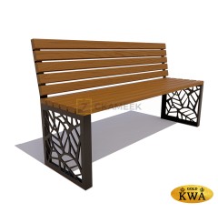 Скамейка «Севастополь» без подлокотников (1,2 лиственница,40х60)