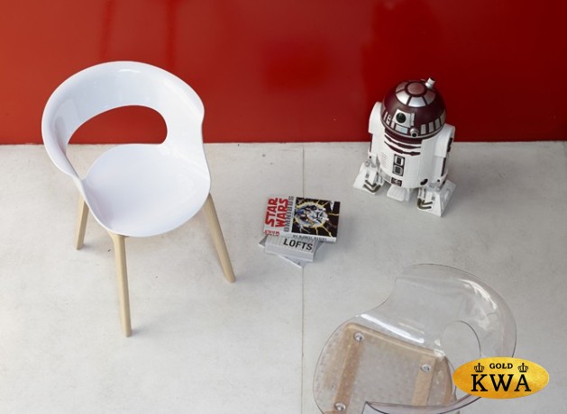 Кресло прозрачное с подушкой