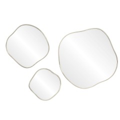 Organic S Gold Зеркало в тонкой раме Smal