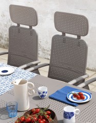 Кресло пластиковое складное Nardi Acquamarina