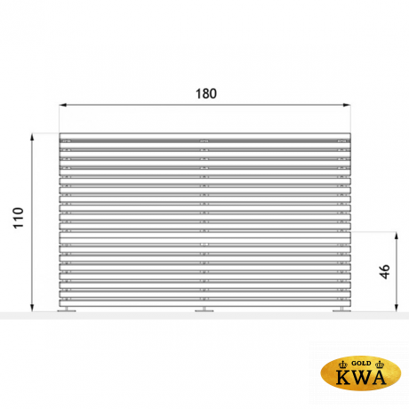 Скамейка Ибица 1,3 м