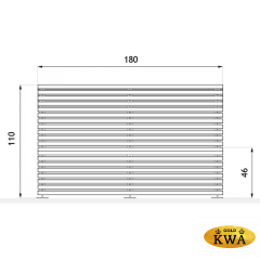 Скамейка Ибица 1,3 м