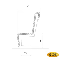 Скамейка Ибица 1,3 м