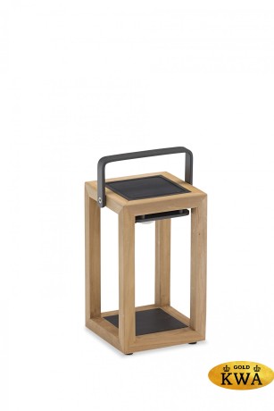 Sala 24см Лампа антрацит/натуральный, тик