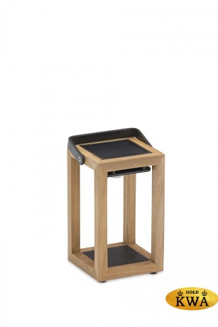 Sala 24см Лампа антрацит/натуральный, тик