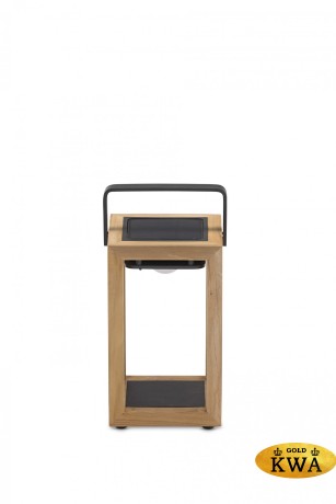 Sala 24см Лампа антрацит/натуральный, тик