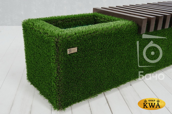 Топиари Лавочка Sherwood с нишей, цвет темный