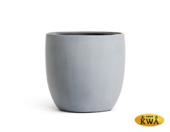 Кашпо TREEZ Effectory Beton Округлый конус Серый ледник в-28 см, д-30 см