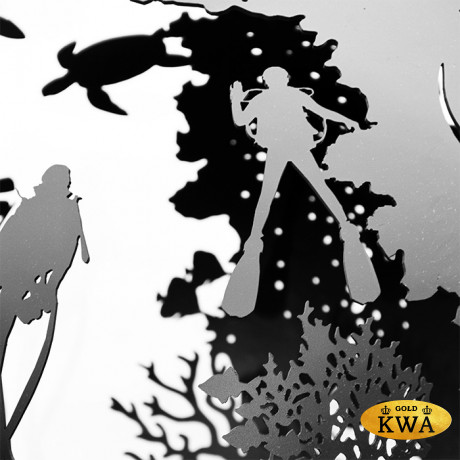 Уличный очаг-сфера для костра ПОДВОДНЫЙ МИР